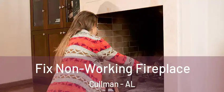  Fix Non-Working Fireplace Cullman - AL