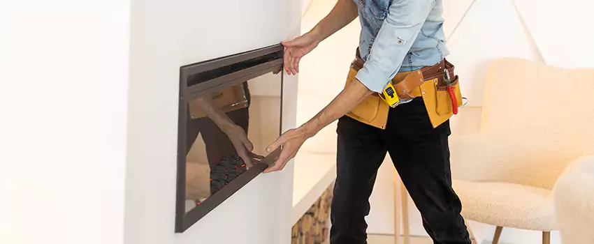 Metal Fireplace Installation in Cullman, Alabama