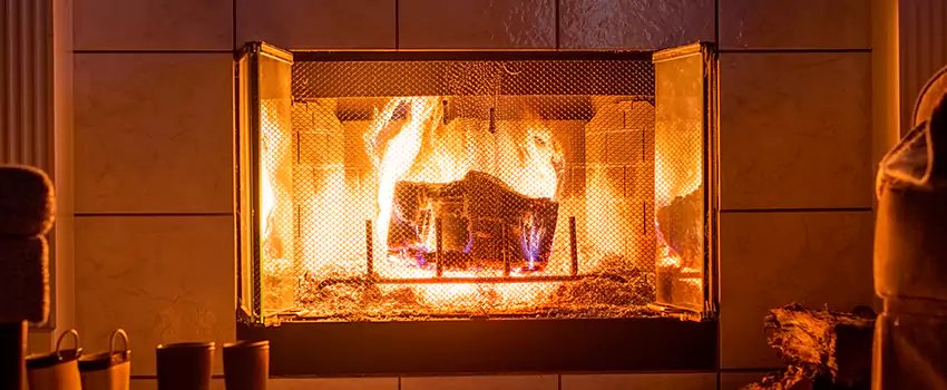 Mendota Hearth Landscape Fireplace Installation in Cullman, Alabama