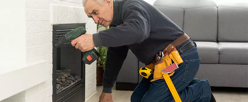 New Indoor Fireplace Installation in Donna, Texas