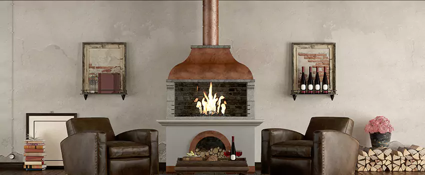 Thelin Hearth Products Providence Pellet Insert Fireplace Installation in Donna, TX